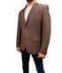 Veste marron de coupe ajusté
